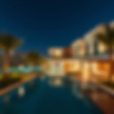 Amenities at Masaken Al Muraqqabat Luxurious amenities and communal spaces within the Masaken Al Muraqqabat development