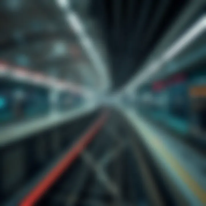 Key connections between metro stations and important city areas