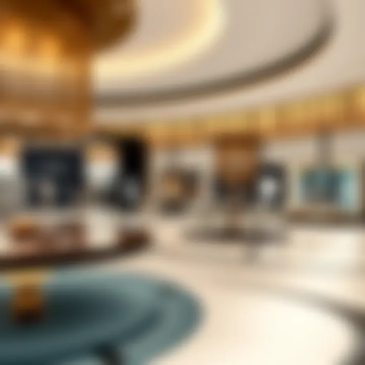 Luxurious Retail Experience in ู
ูู WTC Interior showcasing luxurious retail spaces in ู
ูู WTC