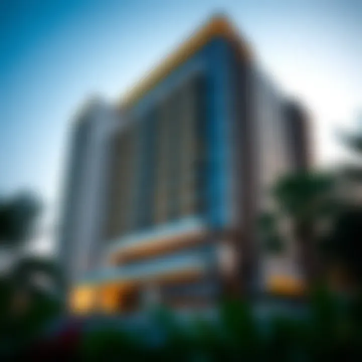 Architectural Elegance of Oceana Residences Stunning facade of Oceana Residences showcasing modern architecture