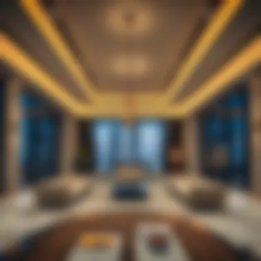 Interior shot highlighting the innovative architecture of One Zabeel