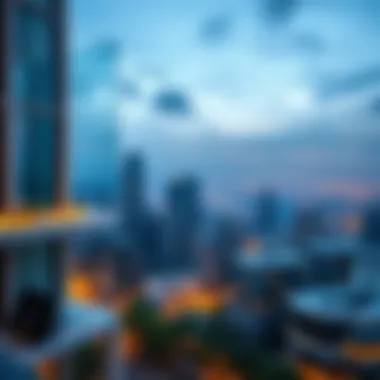 Scenic views from Park Gate Residences Tower A