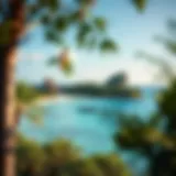 Secluded Island Paradise Breathtaking view of a secluded private island