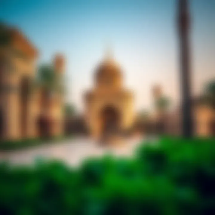 Historical landmarks in روضة النايفة reflecting its heritage