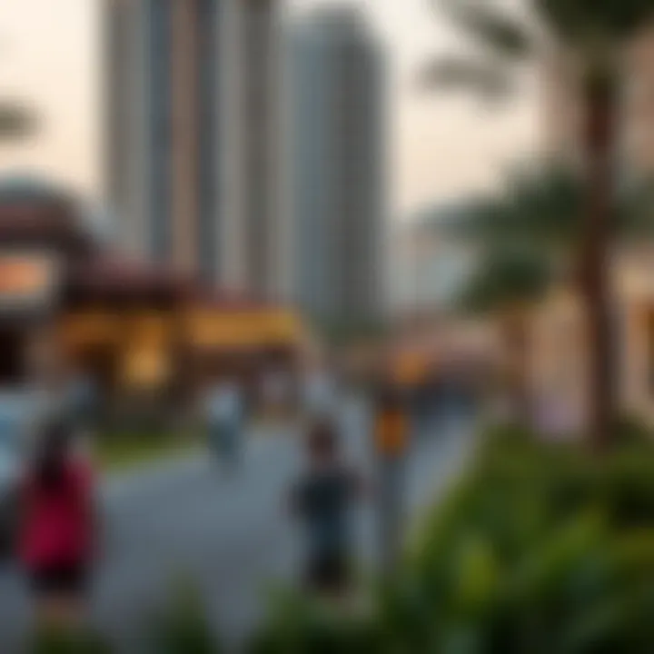 Vibrant community life around Safa One Dubai