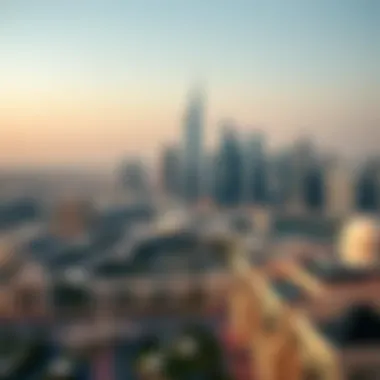 Stunning skyline view of Safa One Dubai