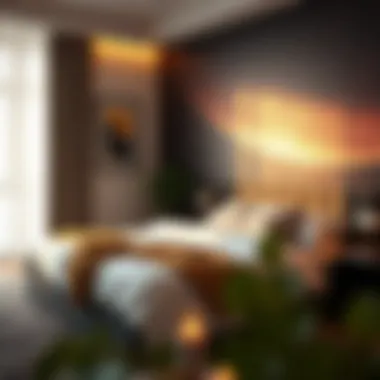 Inviting Bedroom Atmosphere for Renters Cozy bedroom setup for short-term tenants