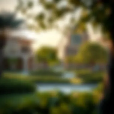 Vibrant community spaces and parks in Skyland Dubai