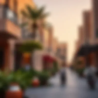 Vibrant community scene in Al Rashidiya, Dubai