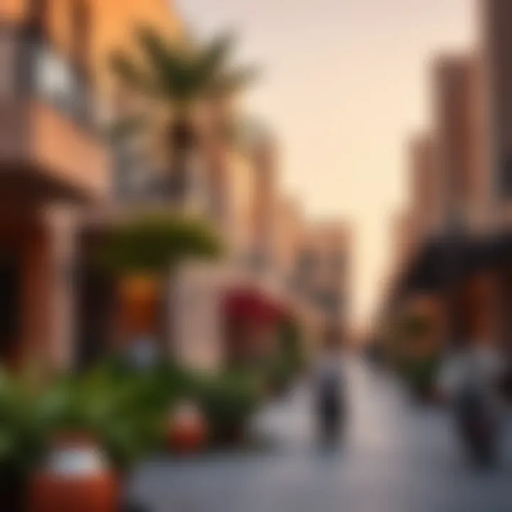 Vibrant community scene in Al Rashidiya, Dubai