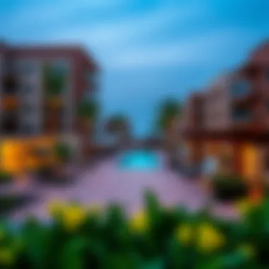 Community facilities in Deira, including parks and gyms