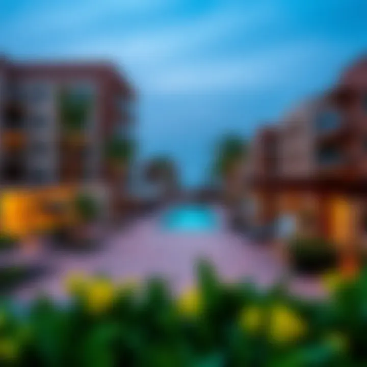 Community facilities in Deira, including parks and gyms