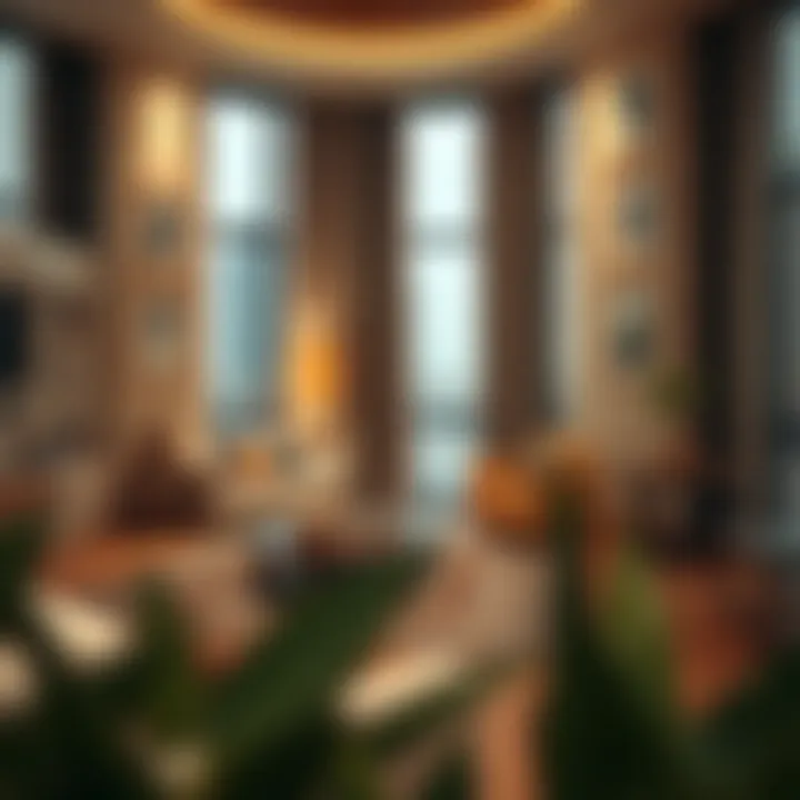 Graph depicting rental market trends in Deira