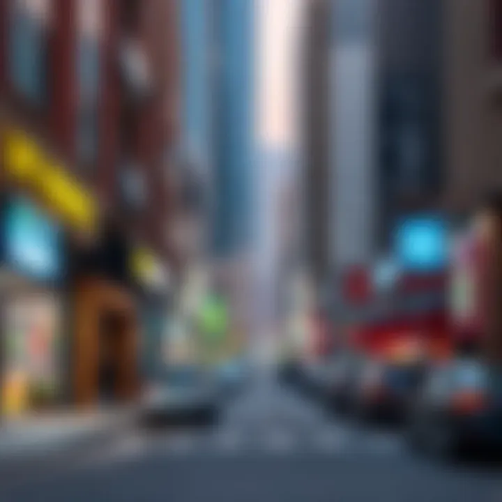 Street view of Deira showcasing local amenities