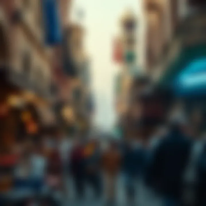 Commerce and Culture in Alsouq A bustling scene of commerce and interaction in Alsouq