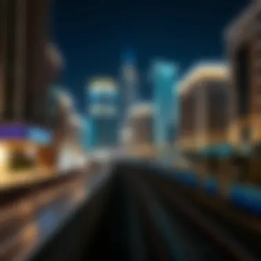 Impact of Blue Line on Real Estate Market Infographic illustrating the impact of the Blue Line on Dubai's real estate market