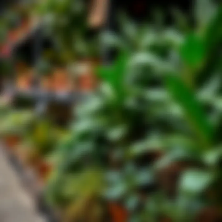 Exotic Plant Selection Variety of exotic plants available for purchase
