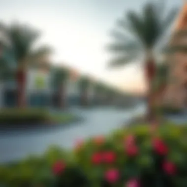 Community Amenities in Damac Hills Community amenities in Damac Hills including parks and recreational areas