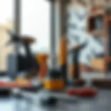 Modern Maintenance Tools in Dubai Showcasing modern maintenance tools in a Dubai property