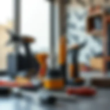 Modern Maintenance Tools in Dubai Showcasing modern maintenance tools in a Dubai property