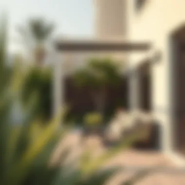 Outdoor Space and Garden Serene outdoor space of a two-bedroom villa with a garden