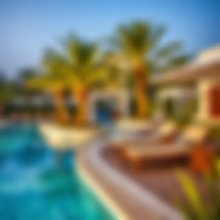 Luxury amenities available at Yas Park View for residents