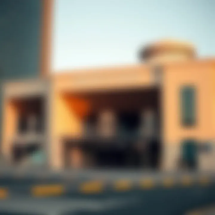 Architectural Marvel of Furjan Metro Station Furjan Metro Station exterior showcasing modern architecture
