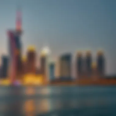 Architectural Marvel of Dubai Skyline Architectural marvel of Dubai skyline