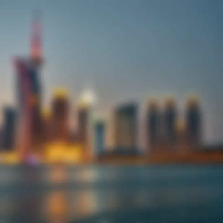 Architectural Marvel of Dubai Skyline Architectural marvel of Dubai skyline