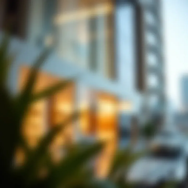 A close-up of a modern property office reflecting professionalism