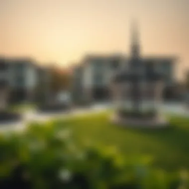 Family-friendly park area within the Hamptons neighborhood