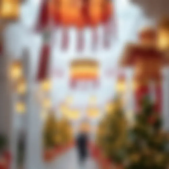 Traditional Decorations of the UAE Traditional decorations symbolizing the UAE holiday spirit