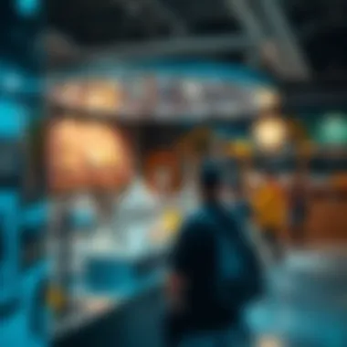 Fascinating Educational Exhibit Educational exhibit showcasing science experiments