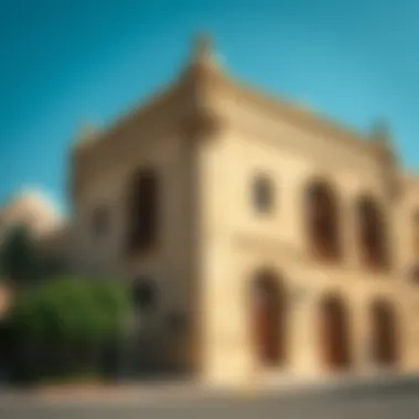 Historical buildings reflecting the rich heritage of Jaddaf.