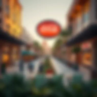 Charming shopping promenade in la mer Dubai with diverse retail options