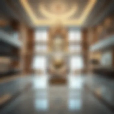 Elegant Design of Palace Residence Floor Plan Luxurious palace residence floor plan showcasing elegant design