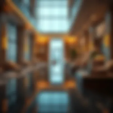 Elegant amenities available at Marina Tower