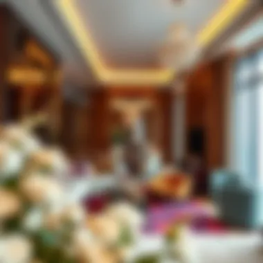 Luxurious interior of a Marina Tower apartment