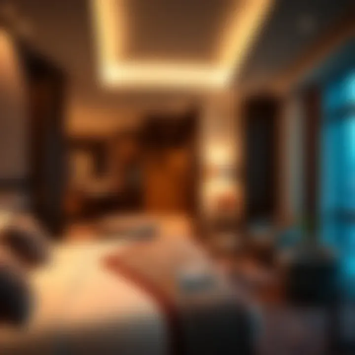 Comfort and Relaxation in Luxurious Guest Room Luxurious guest room designed for comfort and relaxation at Mercure Hotel Dubai Airport