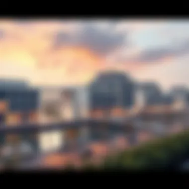 Architectural layout of Mudon reflecting modern urban design