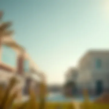 A captivating view of Mussafah's educational institutions.