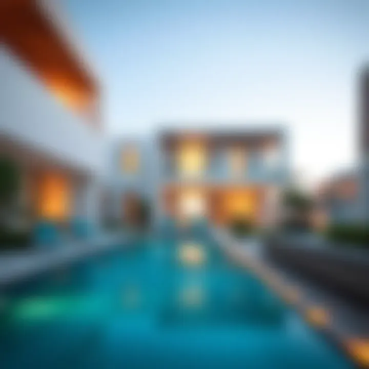 Luxurious interior of a Nakheel Garden View Villa highlighting modern design