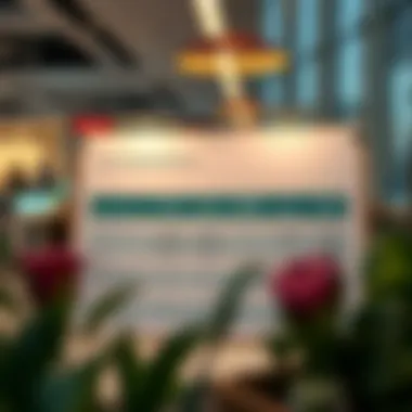 Exploring Banking Options Chart showcasing different bank account options