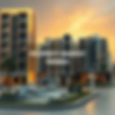 A graphic representation of Dubai's property market trends and statistics