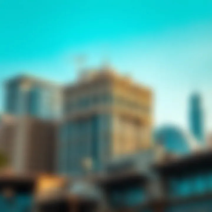 Historical Significance of Al Serkal Building Historical context of the Al Serkal Building with surrounding landmarks