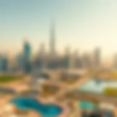 Dubai Skyline: A Hub for Real Estate Investment A panoramic view of Dubai's skyline reflecting modern living