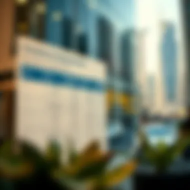 Chart showing compliance requirements for businesses in Dubai