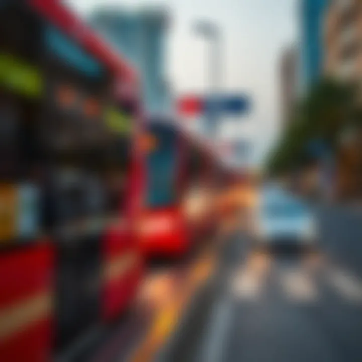 Public transport options in Dubai with NOL Card