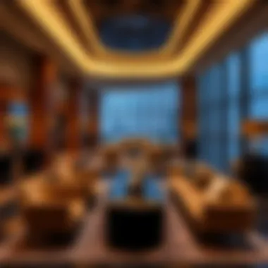 Interior amenities of Paramount Tower