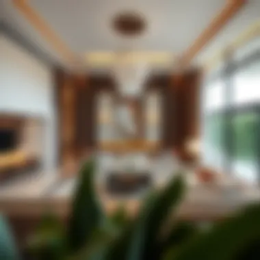 Luxurious interior design of a Sobha Hartland residence